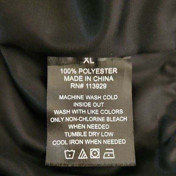 Gold NHL Vegas Golden Knights Bomber Jacket with Satin Finish Mens XL - Picture 6 of 6